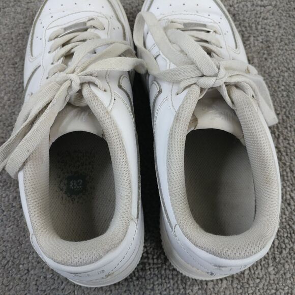 Nike Air Force 1 Low Boys Size 6.5Y Shoes Low Top White Sneakers DH2920-111 - Picture 7 of 13